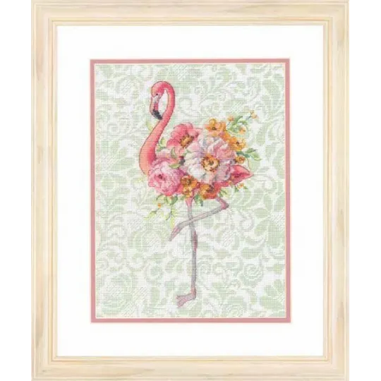 Gėlių flamingas D70-35409