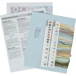 Kit de point de croix Aigrette en vol D70-35411