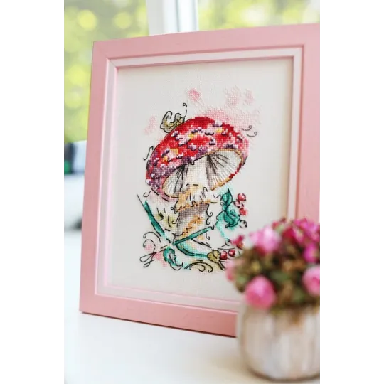 Kreuzstich-Set "Amanita" 14.5 × 10.6 cm S/M011