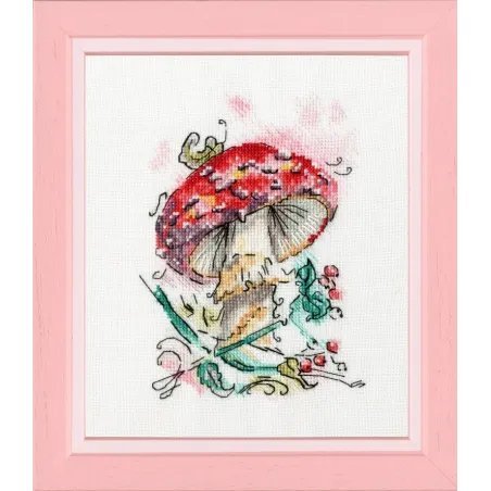 Kreuzstich-Set "Amanita" 14.5 × 10.6 cm S/M011