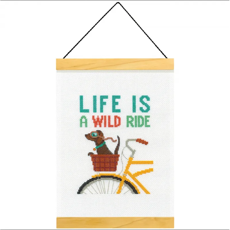 (Eingestellt) Das Leben ist eine wilde Fahrt Banner D72-75466