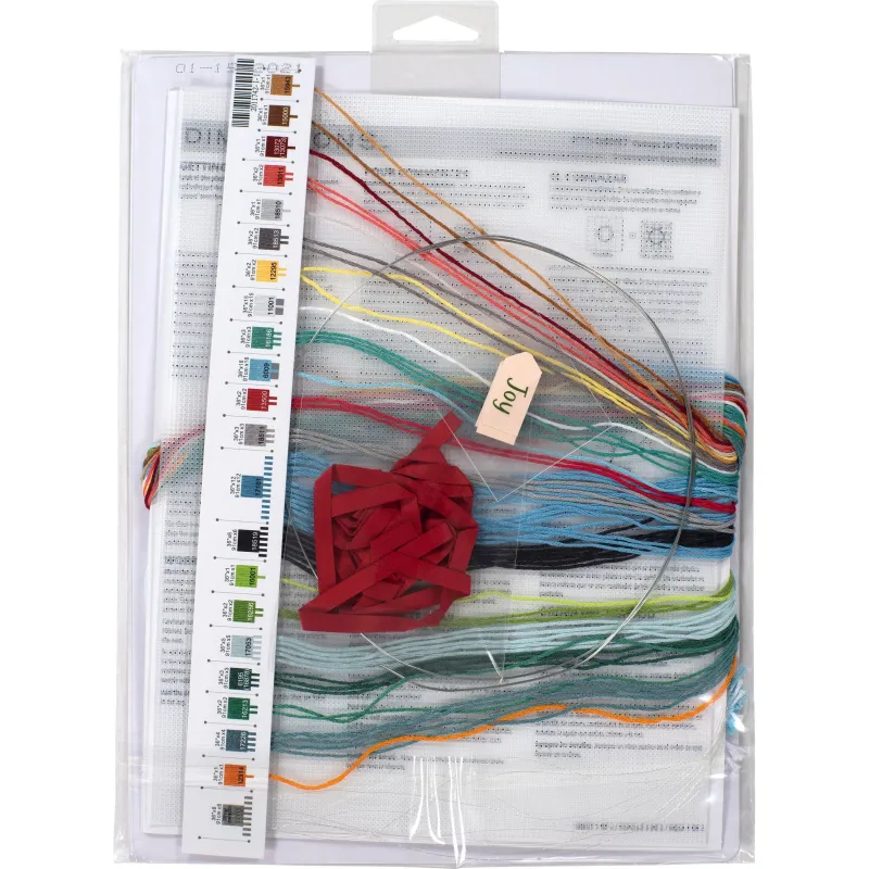 Kreuzstich-Set "Weihnachtsgläser-Anhänger" D70-08997