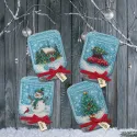 Cross stitch kit "Christmas Jar Ornaments" D70-08997