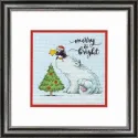 Kreuzstich-Set "Merry & Bright Bear" D70-08990