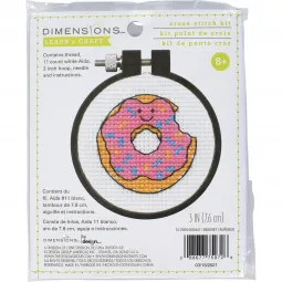 Kit de point de croix avec cercle