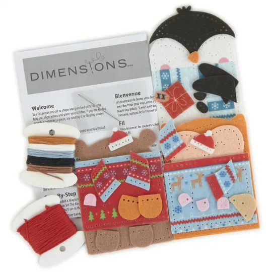 Ornements de Noël et support de carte cadeau "Câlins de Noël" D72-08291