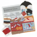 Ornements de Noël et support de carte cadeau "Câlins de Noël" D72-08291