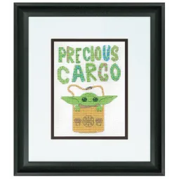 Kit point de croix "Precious Cargo" Star Wars The Mandalorian D70-65225