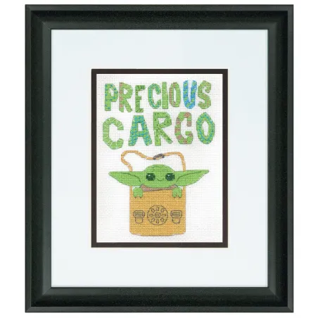 Набор для вышивания крестиком "Precious Cargo" Star Wars The Mandalorian D70-65225