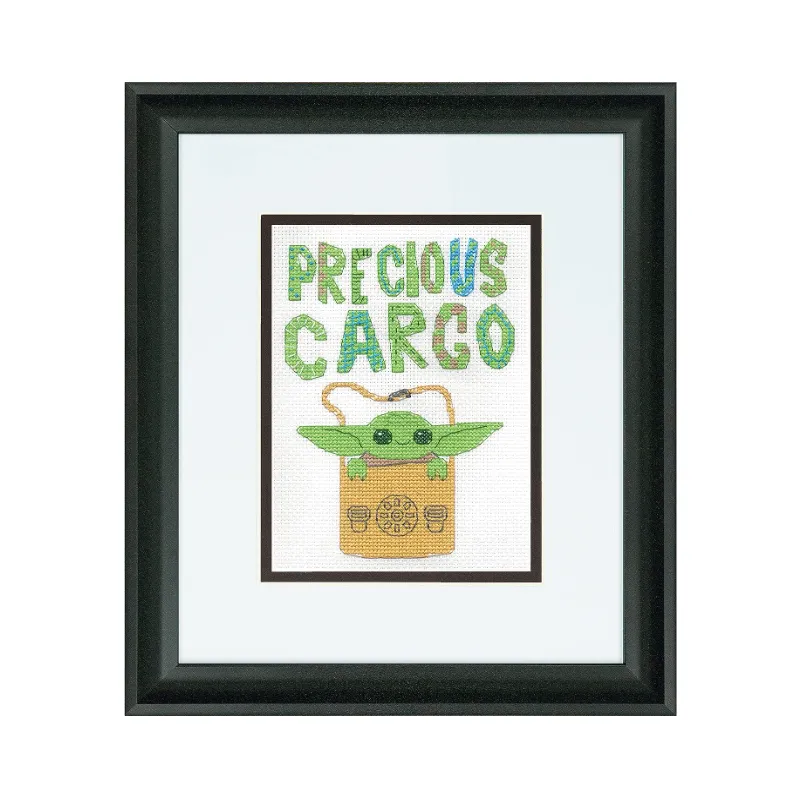 Набор для вышивания крестиком "Precious Cargo" Star Wars The Mandalorian D70-65225
