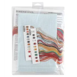 Kreuzstich-Set Weihnachtssocke "Woodland stask" D70-09601