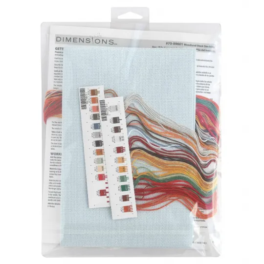 Kreuzstich-Set Weihnachtssocke "Woodland stask" D70-09601