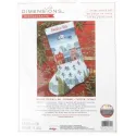 Cross stitch kit Christmas Stocking "Skaiting" D70-09602