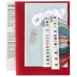 Kreuzstich-Set Weihnachtsstrumpf "Skaiting" D70-09602