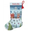 Cross stitch kit Christmas Stocking "Skaiting" D70-09602