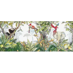 Dschungelzeit 58x24 cm SLETIL8071