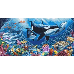 Подводный балет 50x26 cm SLETIL8073