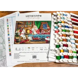 Vorbereitung auf Weihnachten 42x30 cm SLETIL8074