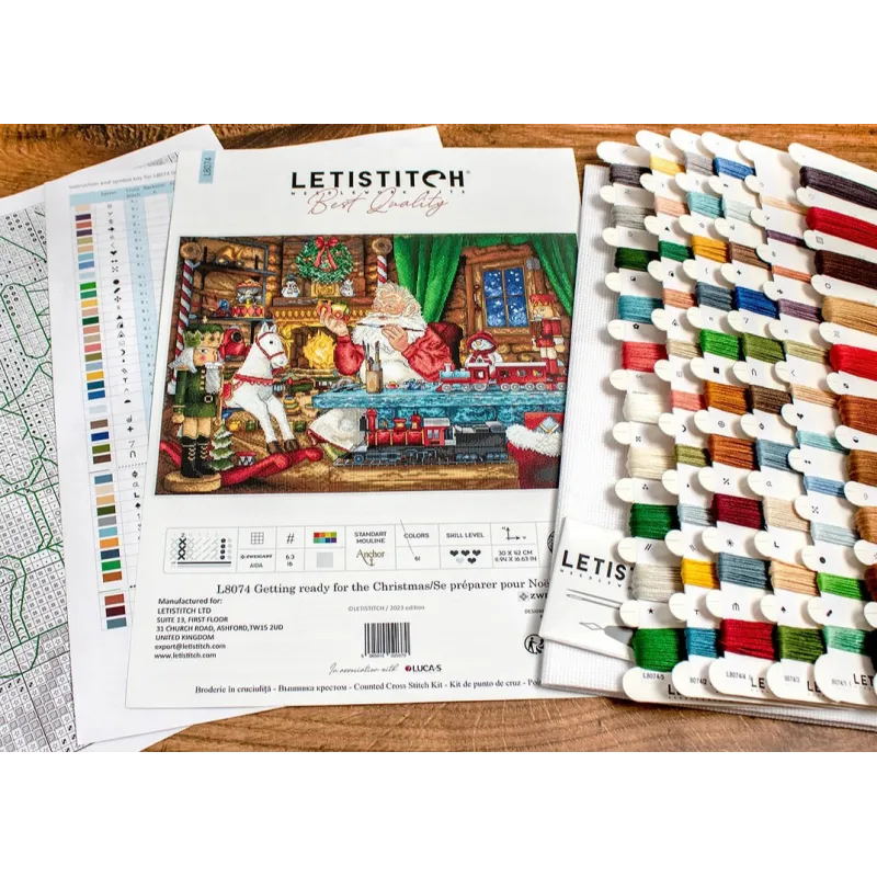 Préparation pour Noël 42x30 cm SLETIL8074