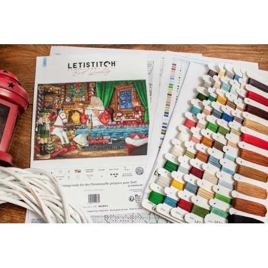 Préparation pour Noël 42x30 cm SLETIL8074