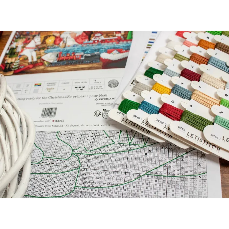 Préparation pour Noël 42x30 cm SLETIL8074