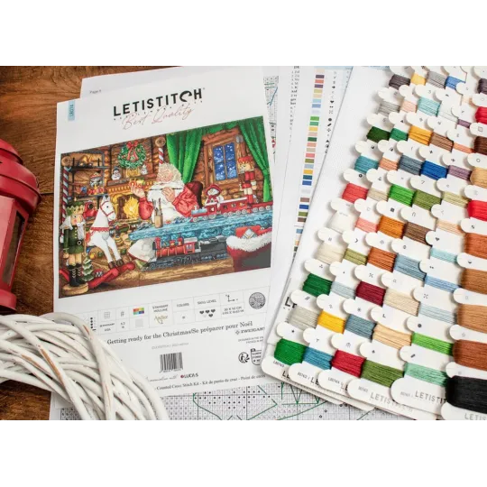 Préparation pour Noël 42x30 cm SLETIL8074