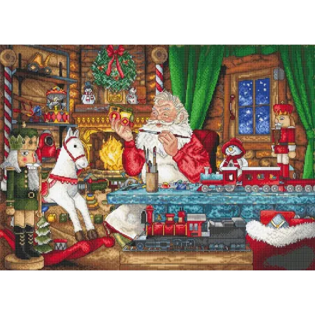 Se préparer pour Noël 42x30 cm SLETIL8074