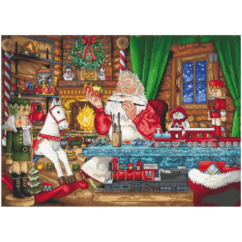 Se préparer pour Noël 42x30 cm SLETIL8074