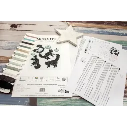 Katze Sternbild 28x27 cm SLETIL8817