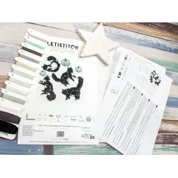 Katze Sternbild 28x27 cm SLETIL8817