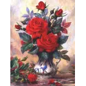 Diamond painting kit "Beautiful Roses" 30*40 cm AM1349