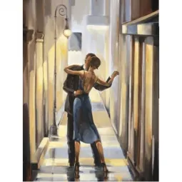 (Nutraukta) Diamond painting rinkinys Šokis gatvėje 30х40 cm AZ-1304