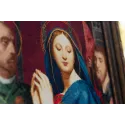 Kit de point de croix "La Madone devant le calice avec le sacrement 1841" 57 x 41,5 cm S/MK062