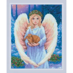 Набор для вышивания крестиком Мой милый ангел 24x30 SR2149