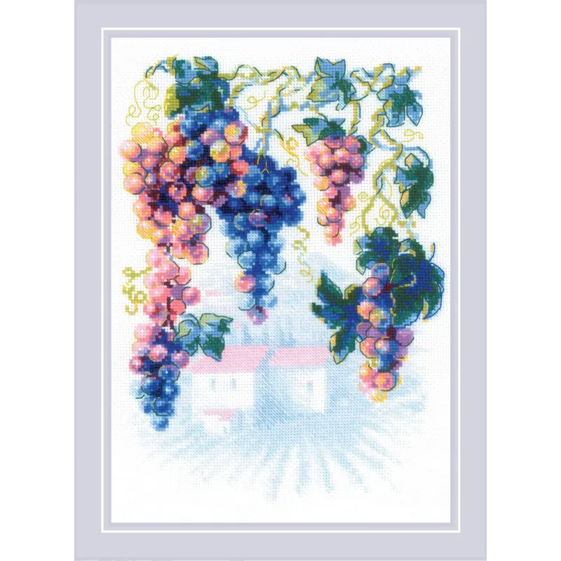 Siuvinėjimo kryželiu rinkinys „Generous Grapevine“ 21x30 SR2135