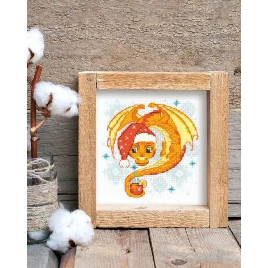 Набор для вышивания крестом Dragon Tea Time 15x15 SR2141