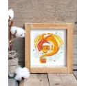 Cross stitch kit Dragon Tea Time 15x15 SR2141