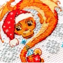 Cross stitch kit Dragon Tea Time 15x15 SR2141