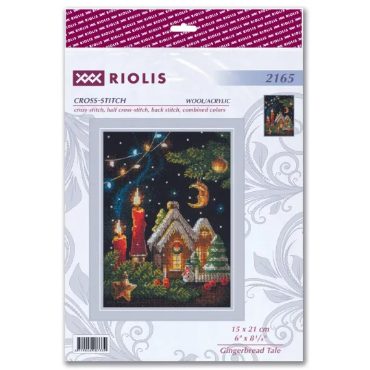 Cross stitch kit "Gingerbread Tale" 15x21 SR2165