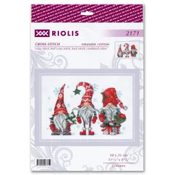 Kreuzstich-Set "Zwerge" 30x21 SR2171