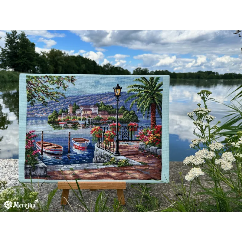 Lac du Porto 31,5X41,5 cm SK234T