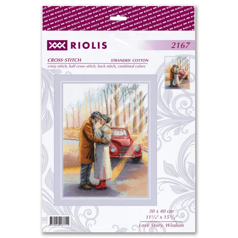 Kreuzstich-Set „Liebesgeschichte. Weisheit“ 30x40 SR2167