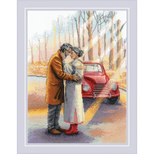 Kreuzstich-Set „Liebesgeschichte. Weisheit“ 30x40 SR2167