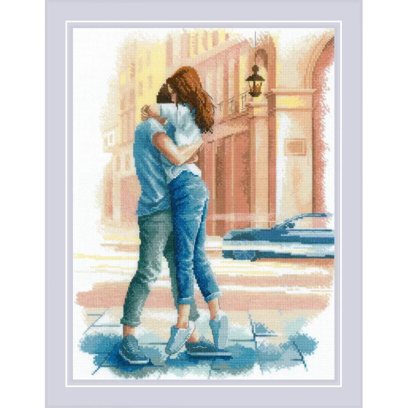 Kreuzstichset „Love Story. Passion“ 30x40 SR2155