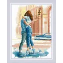 Cross stitch kit "Love Story. Passion" 30x40 SR2155