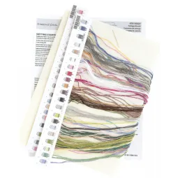 Набор для вышивания крестиком "Деревенский венок" D70-35427