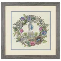 Cross stitch kit "Cottage Wreath" D70-35427