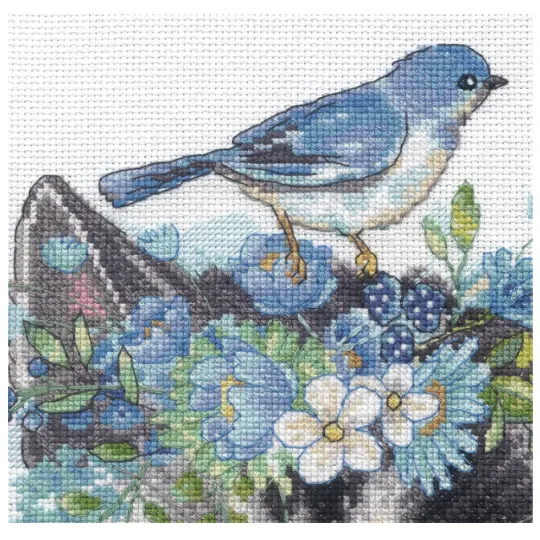 Cross stitch kit "Floral Crown Cat" D70-35433