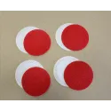 Kit de point de croix sur feutre «Motifs hivernaux. Ensemble pour verres à servir. 4 pièces» ST-1013