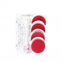 Kit de point de croix sur feutre «Motifs hivernaux. Ensemble pour verres à servir. 4 pièces» ST-1013